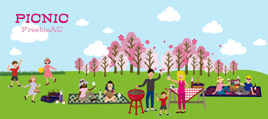 Picnic illustrations