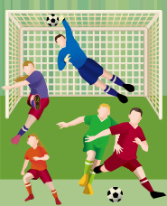 Soccer illustrations