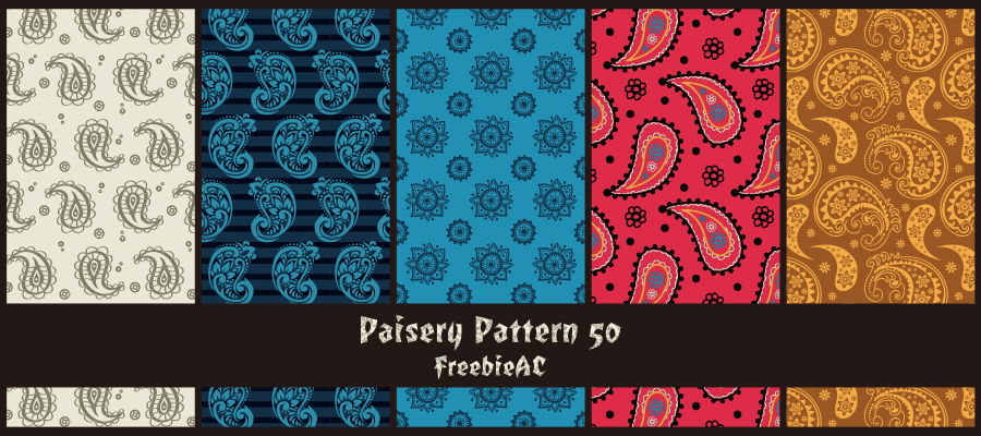 Paisley patterns