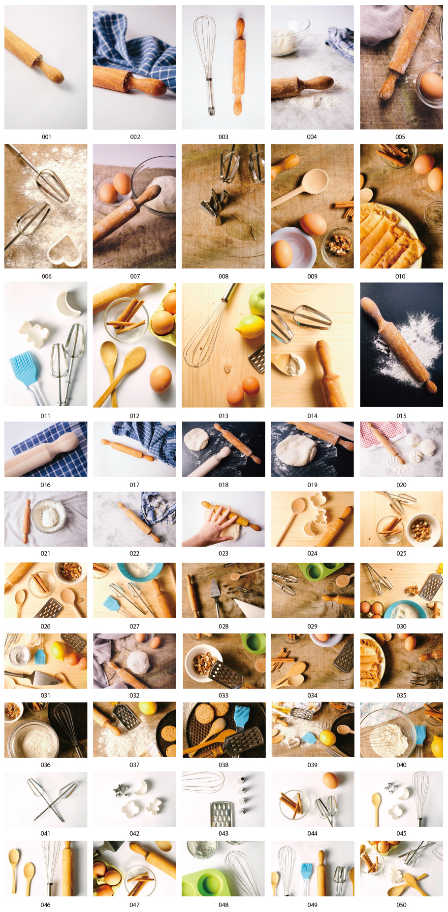 お菓子作りの写真素材