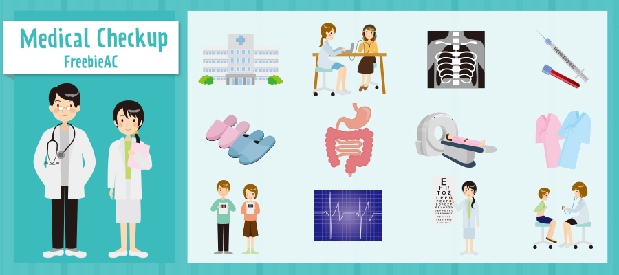 醫學檢查的例證材料