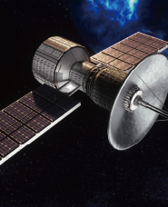 人工衛星の3DCG素材