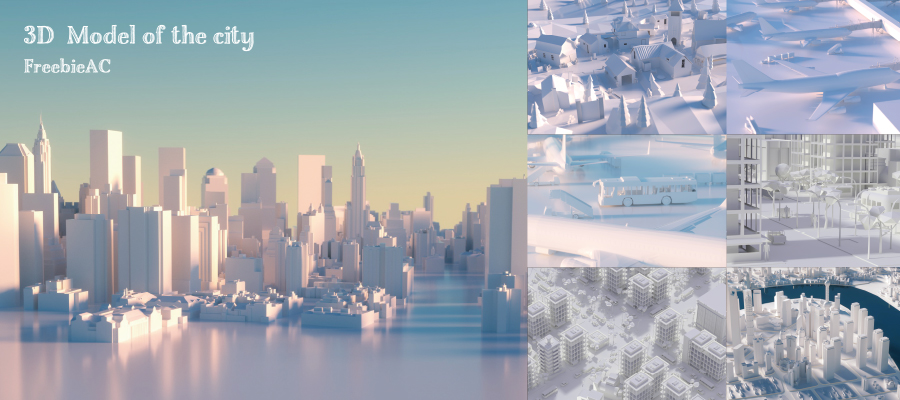 Polygonal 3D City Model
