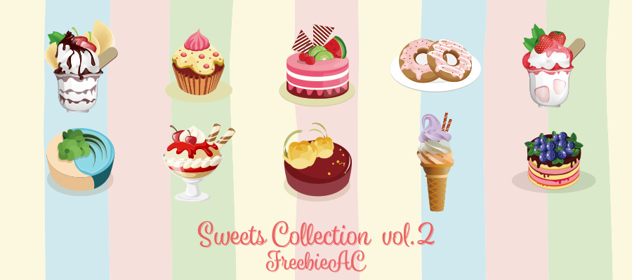 Sweets illustration collection vol.2