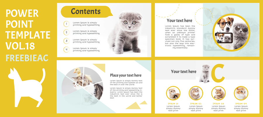 PowerPoint template vol. 18