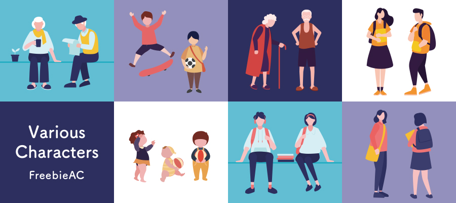 People illustration collection