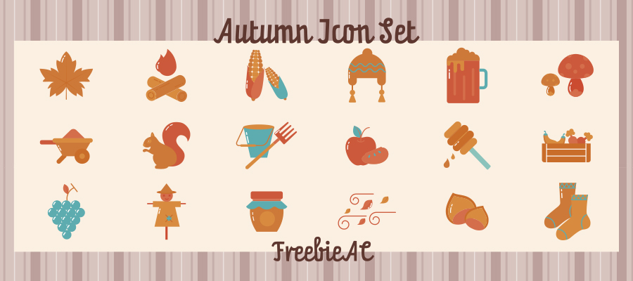 ไอคอนฤดูใบไม้ร่วง