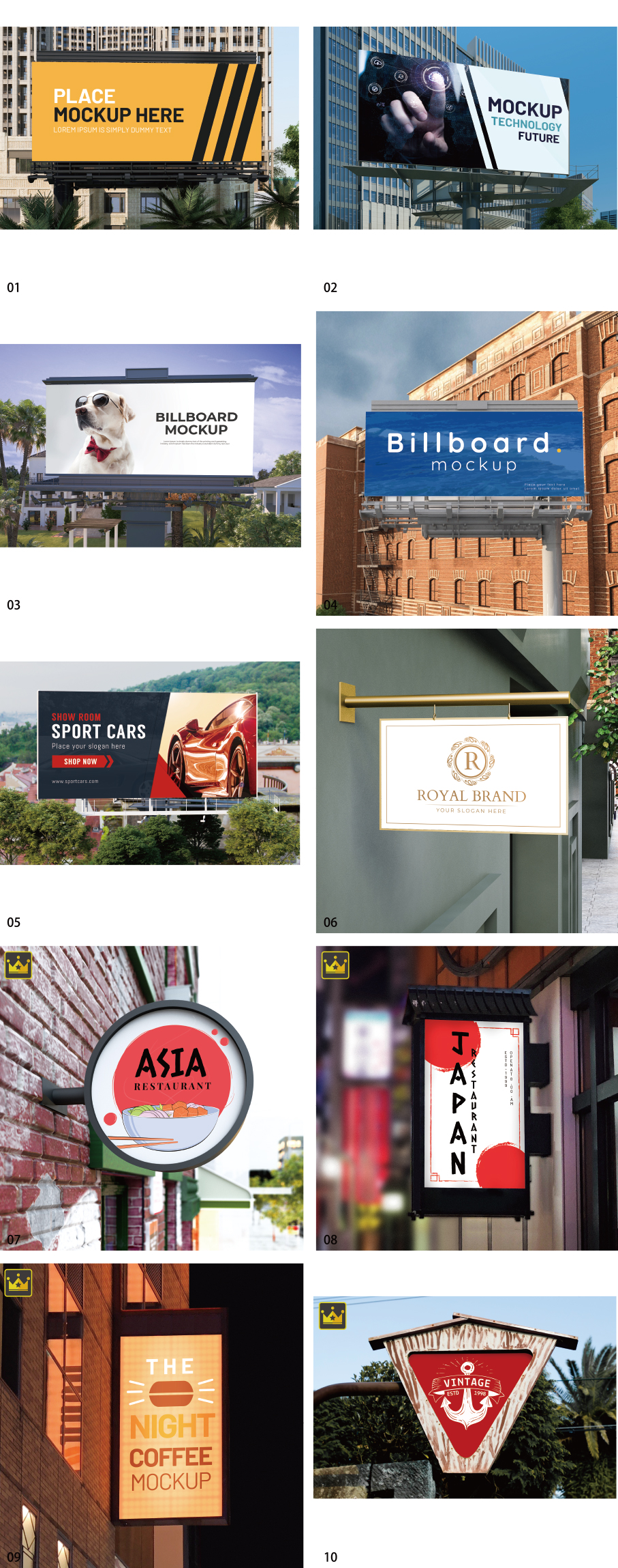 เทมเพลต Mockup vol.6