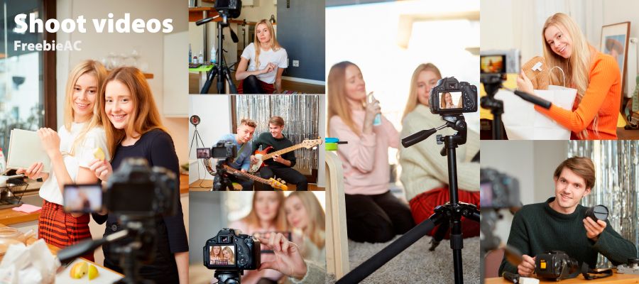 動画撮影の写真