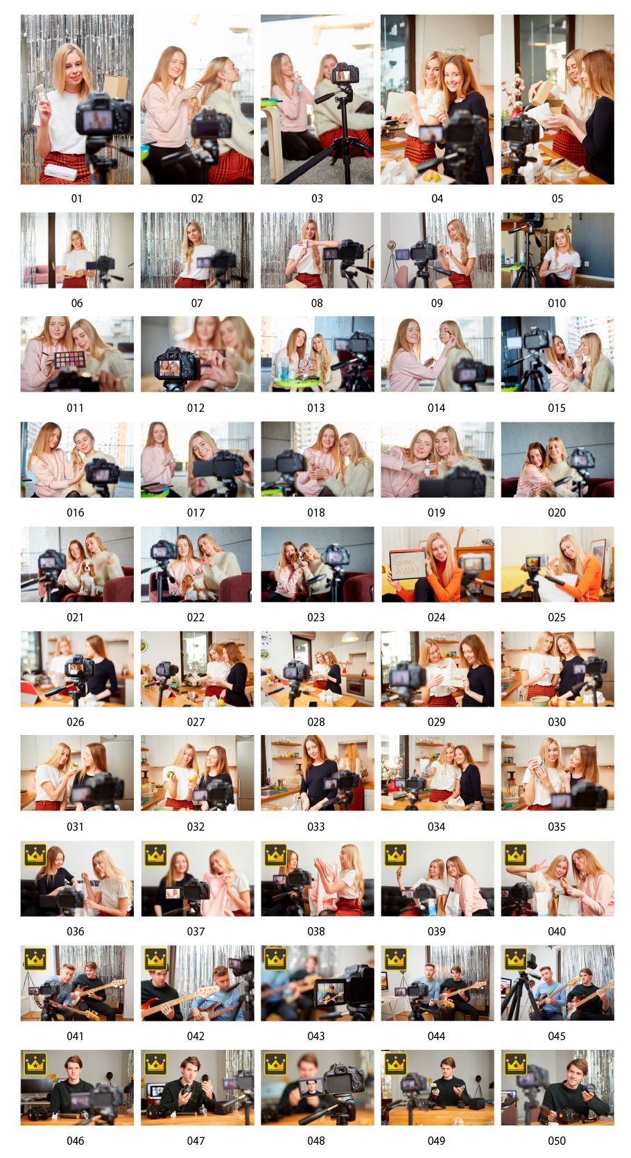 動画撮影の写真