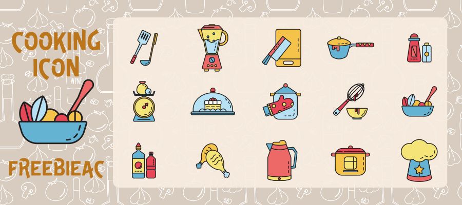 ไอคอนการทำอาหาร