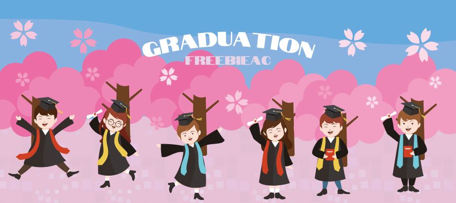 卒業イラストコレクション