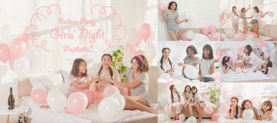 Balloon Girls Association Pictures