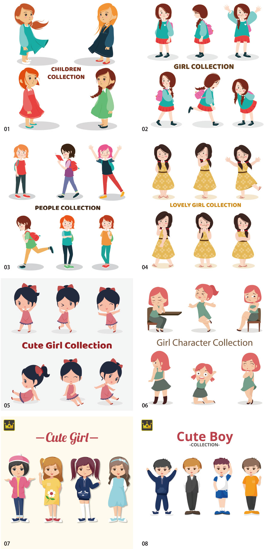 Character illustration collection vol.3