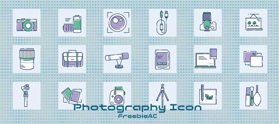 フォトグラフィーアイコン