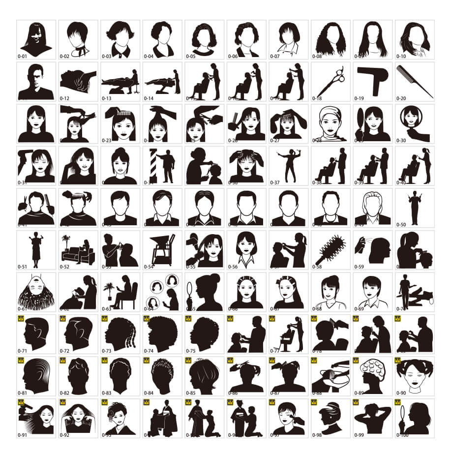 ร้านเสริมสวย / ตัดผมตัดผม