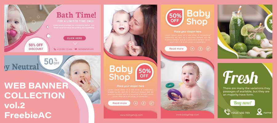 WEBバナーコレクション vol.2