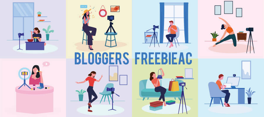 Blogger Illustration Collection