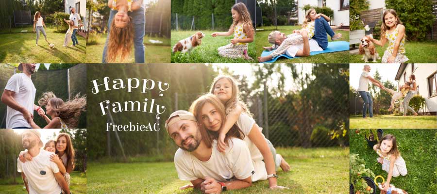 幸せな家族イメージ写真 無料素材ならフリービーac