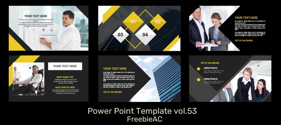 PowerPoint template vol.53