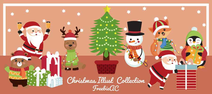 Christmas illustration collection