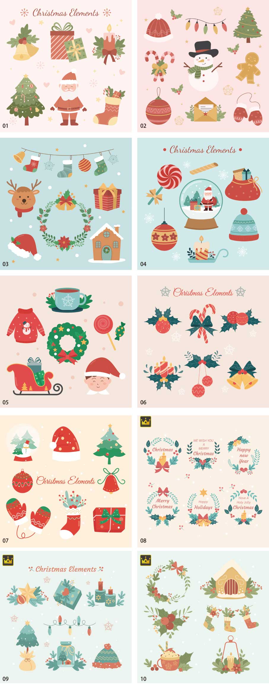Christmas illustration collection vol.2