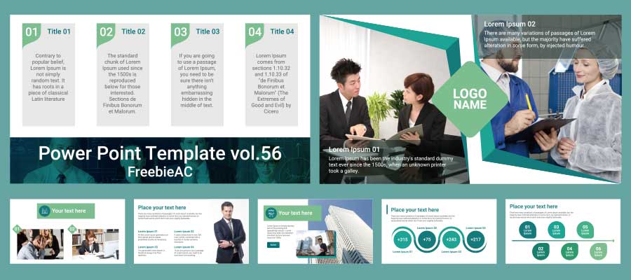 PowerPoint template vol.56