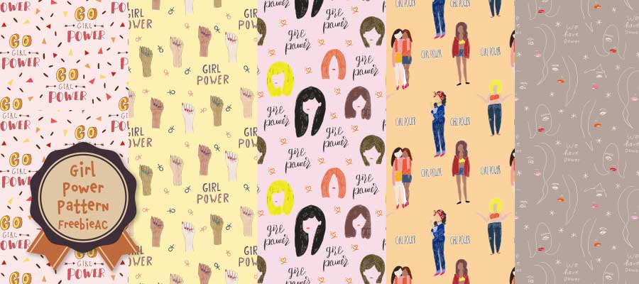 ガールパワーパターン