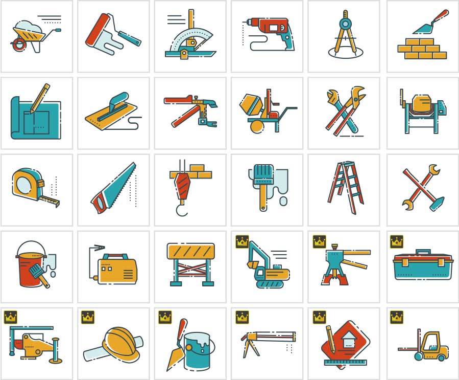 工事現場アイコン