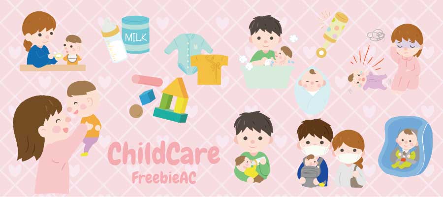 Childcare illustrations