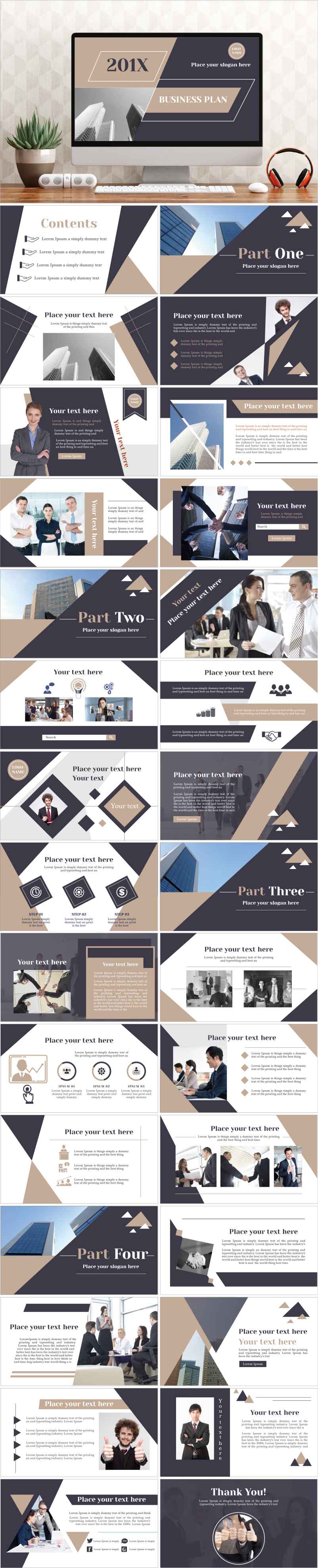 PowerPoint template vol.59
