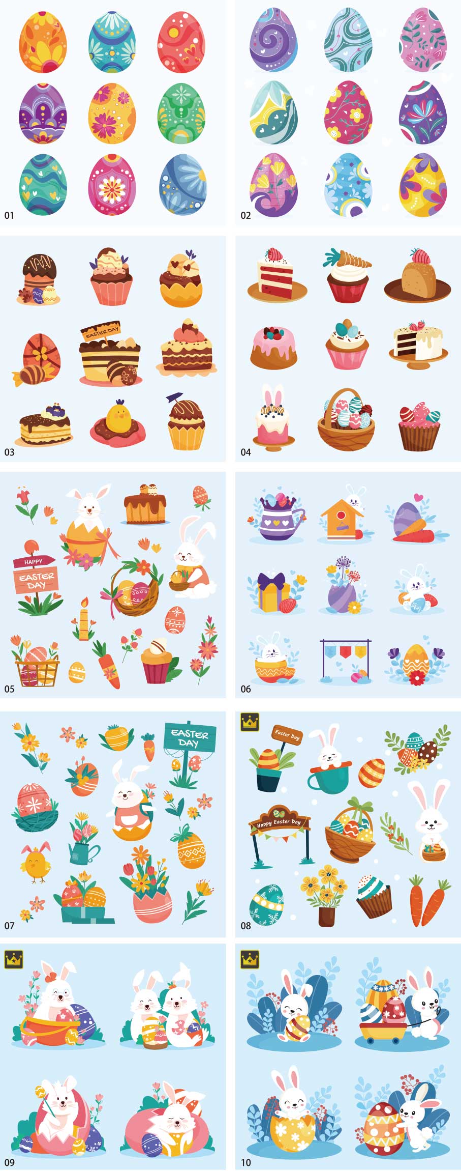 Easter Illustration Collection vol.2
