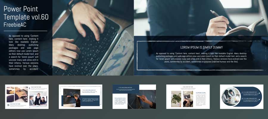 PowerPoint template vol.60
