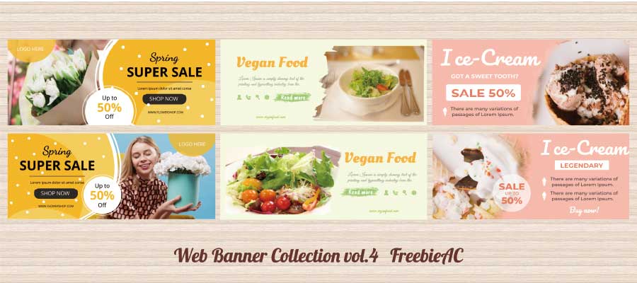 WEB banner collection vol.4
