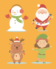 Christmas illustration collection vol.4