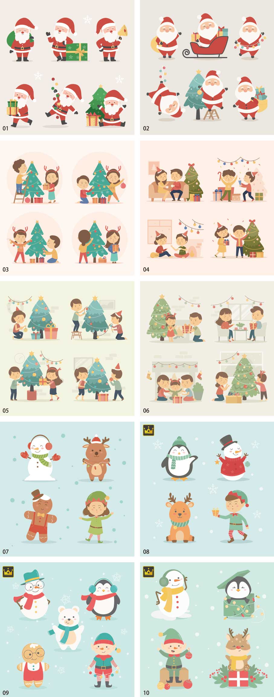 Christmas illustration collection vol.4