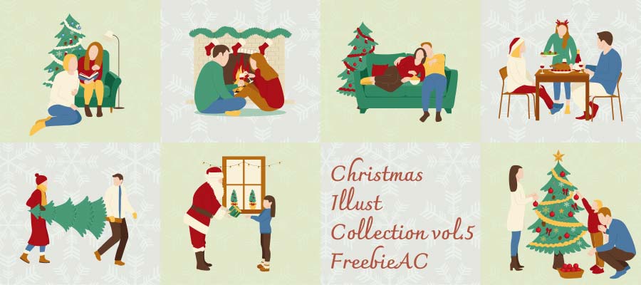 Christmas illustration collection vol.5