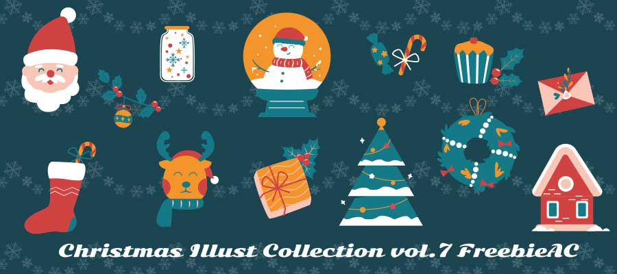 Christmas illustration collection vol.7