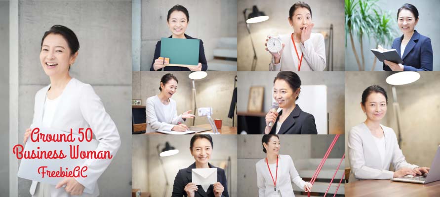 日本女性商務照片