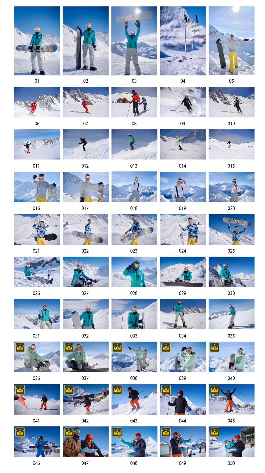 Winter sports photos