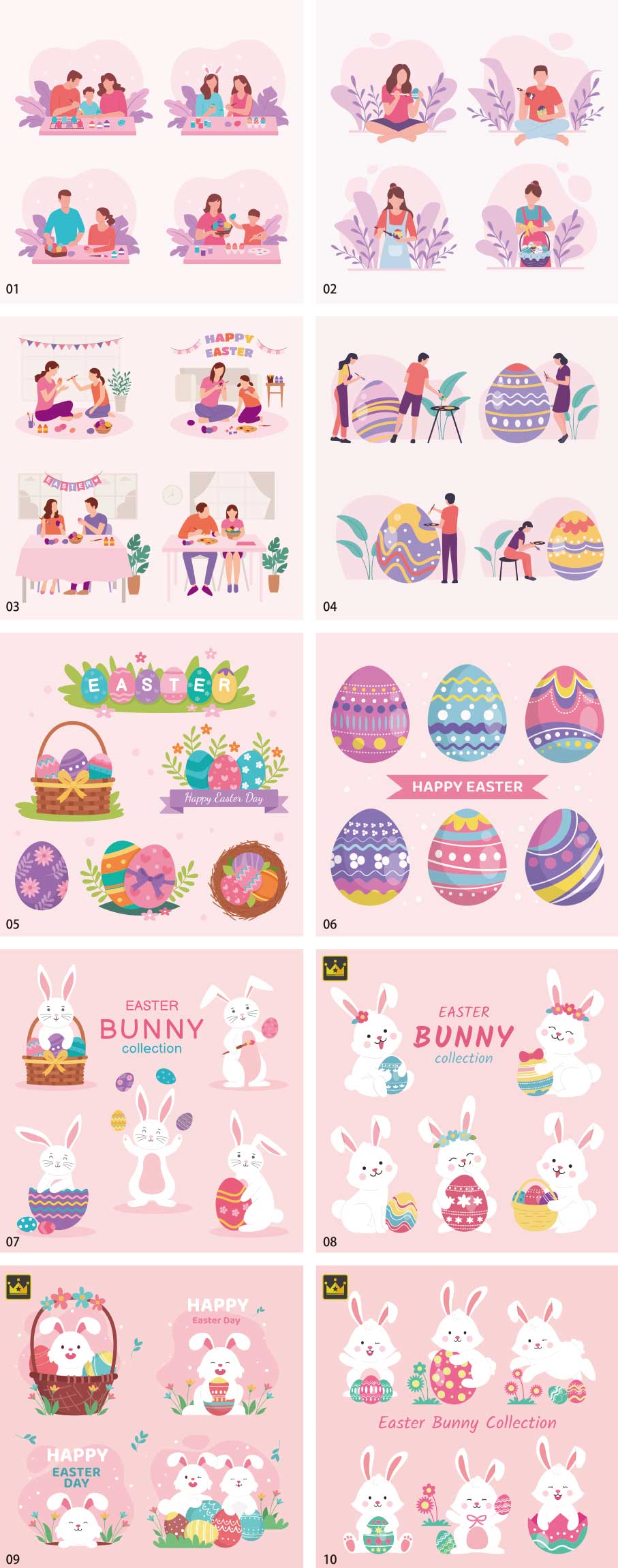 Easter Illustration Collection vol.4