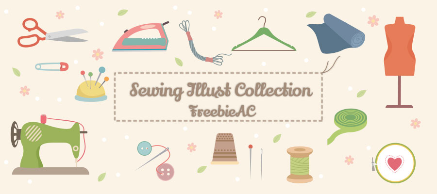 Sewing clipart and illustrations