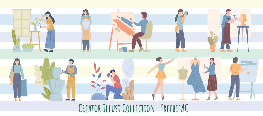 Creator illustration collection