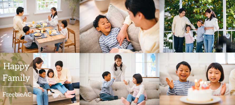 รูปครอบครัวชาวญี่ปุ่น