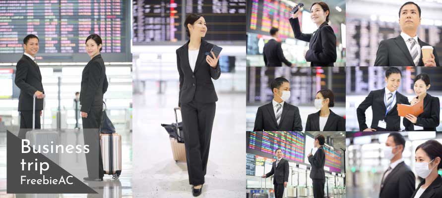 出張ビジネスマンの写真