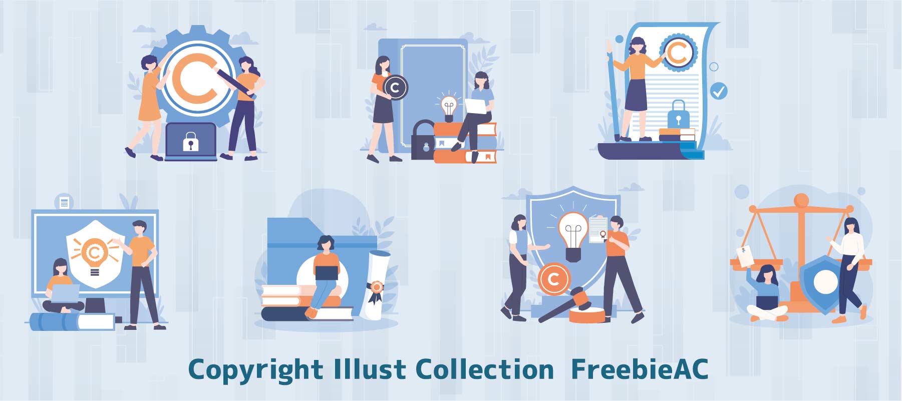 Copyright illustration collection