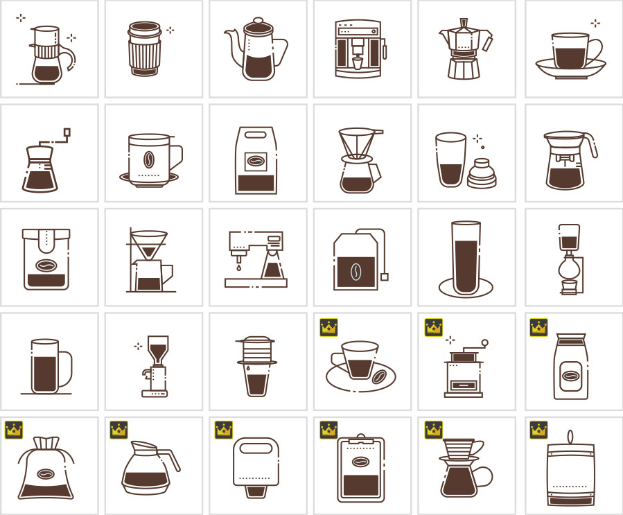 Biểu tượng cà phê