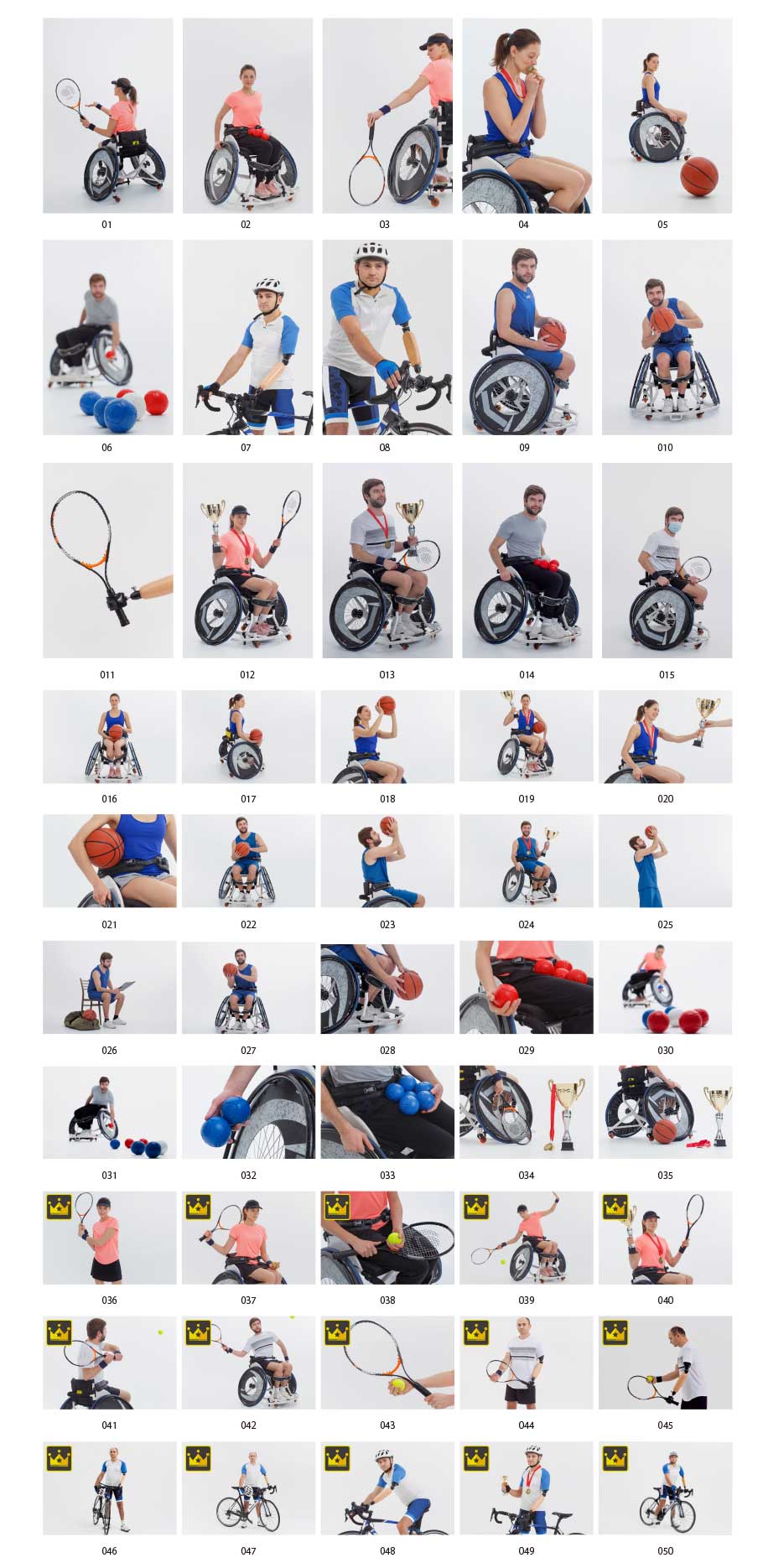 ภาพถ่ายกีฬาสำหรับคนพิการ