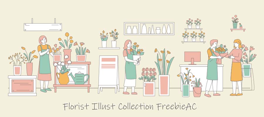 Florist Illustration Collection