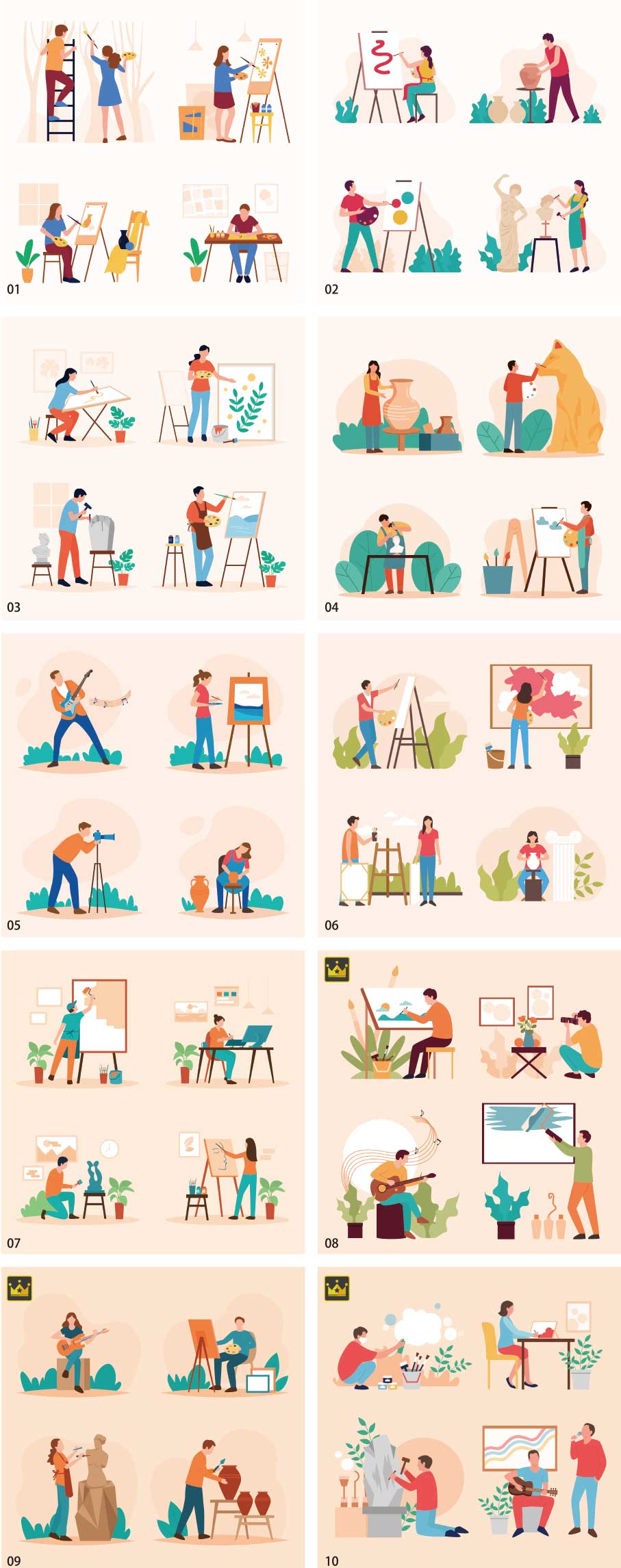 アーティストイラストコレクション vol.4